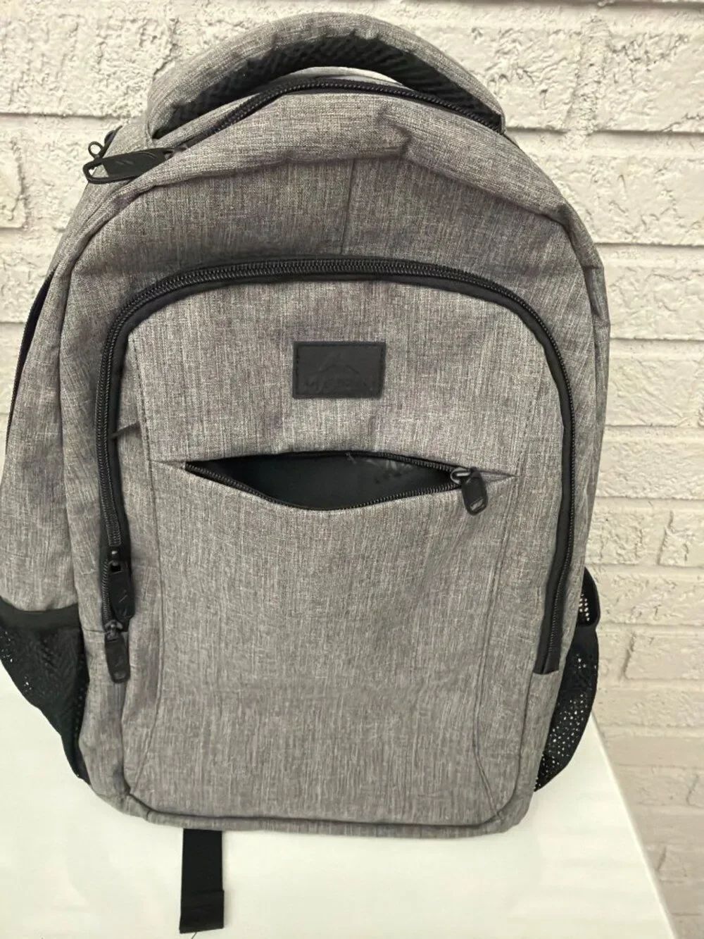Matein Gray Anti-Theft Slim Travel Laptop Backpack - Picture 9 of 15